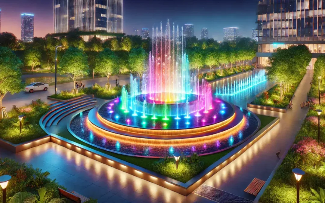 LED i&nbsp;RGB: Rewolucja w&nbsp;oświetleniu fontann