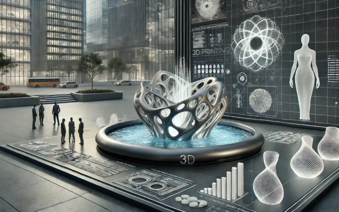 Rewolucja w&nbsp;projektowaniu fontann: Druk 3D.