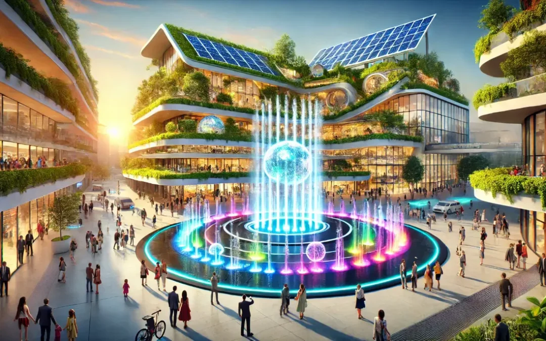 Futurologia w&nbsp;branży fontann: przegląd najbardziej szalonych konceptów