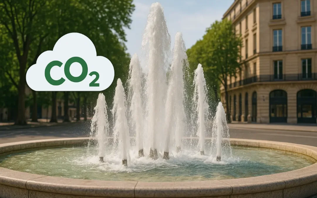Fontanny jako naturalne pochłaniacze CO2: ile zanieczyszczeń faktycznie pochłania jedna instalacja wodna?