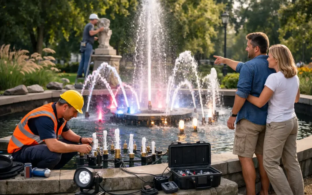 Modernizacja fontanny bez&nbsp;rozbiórki: jak poprawić efekt i&nbsp;niezawodność małym kosztem (quick wins)