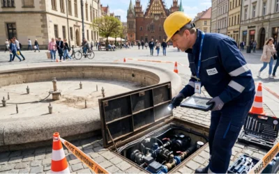 Fontanna po&nbsp;15–20 latach eksploatacji: audyt techniczny, który&nbsp;rozstrzyga —&nbsp;remontować czy&nbsp;budować od&nbsp;nowa?