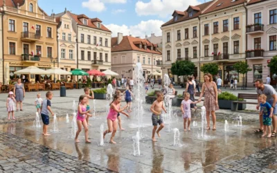 Martwy rynek ożywiony wodą – praktyczny przewodnik po&nbsp;fontannie dla małego miasta
