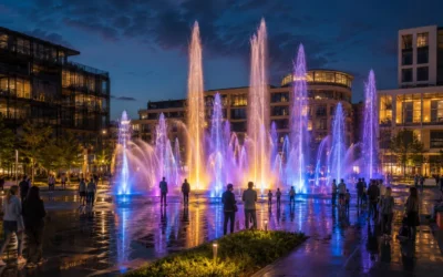 Audyt energetyczny fontanny multimedialnej – ile naprawdę kosztuje „wodny show” w kWh i jak obniżyć rachunek o 30% bez utraty efektu