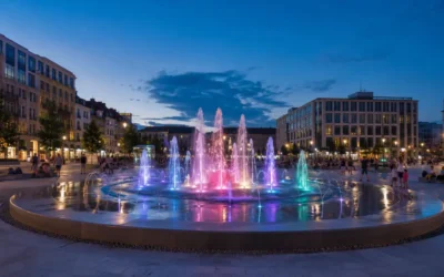 Migracja sterowania starszej fontanny – jak modernizować PLC, DMX i&nbsp;protokoły komunikacyjne bez&nbsp;wymiany całej instalacji