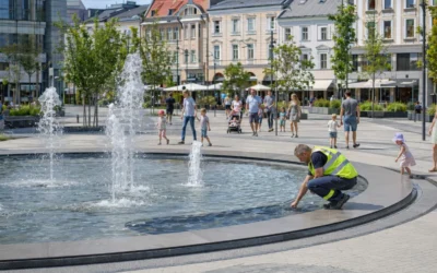 Piana w fontannie – co detergent robi z instalacją, procedura awaryjna i jak zniechęcić „żartownisiów”